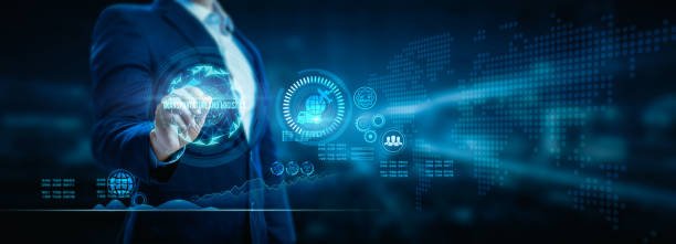 istock Logistics and transportation, Integrated warehousing and transportation operation service. Network distribution of Container Cargo, Smart logistics, and the future of transport on global networks 1820778602