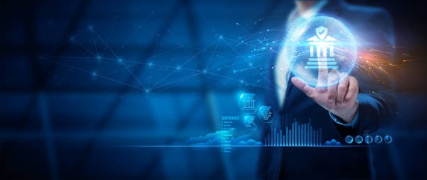 istock Business, technology, the internet, and network concept. 1820783965