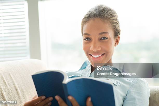 Home Reading Stock Photo - Download Image Now - Adults Only, African Ethnicity, Beautiful People