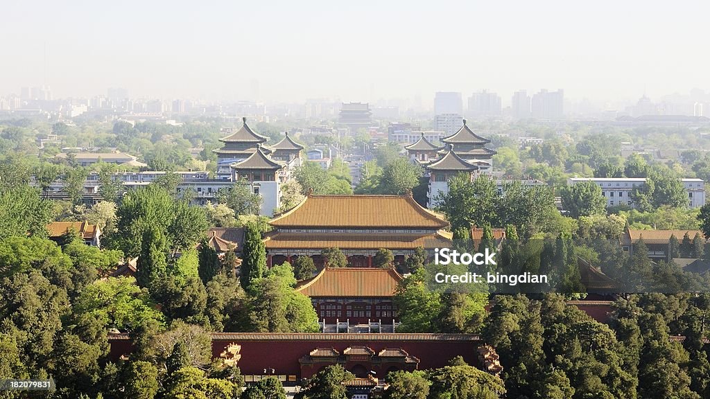 Centrum Pekin, Chiny - Zbiór zdjęć royalty-free (Aranżować)