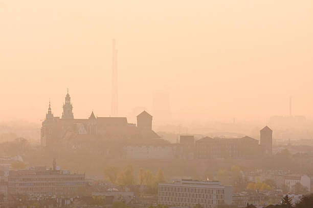 istock Poland, Krakow, sunrise over Wawel hill 182080570