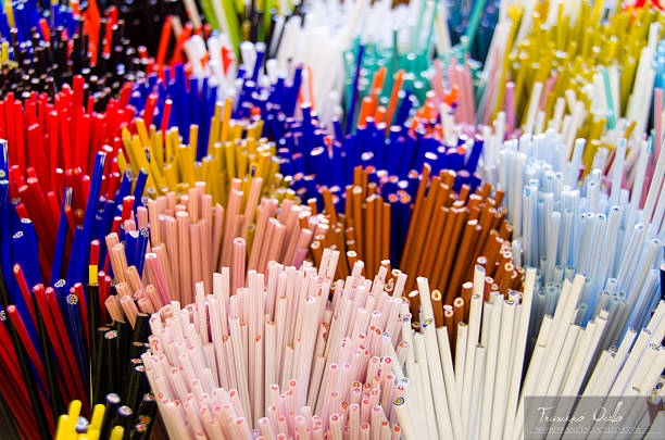 wands in spun enamel Murano glass for mosaic