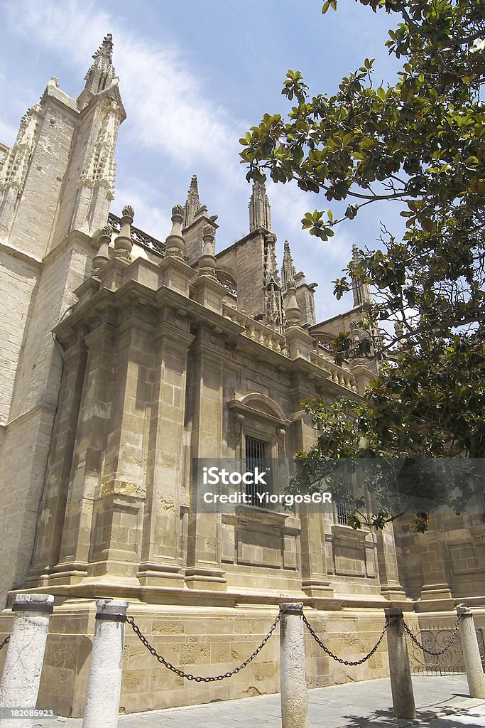 Kathedrale La Giralda in Sevilla, Spanien - Lizenzfrei Alt Stock-Foto