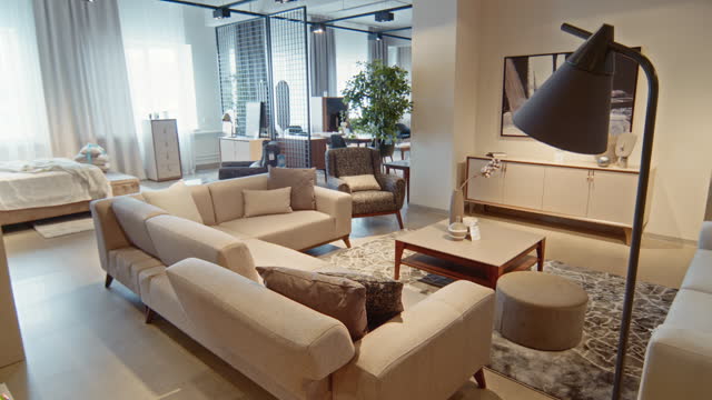 Design of Studio Apartment with Living Room