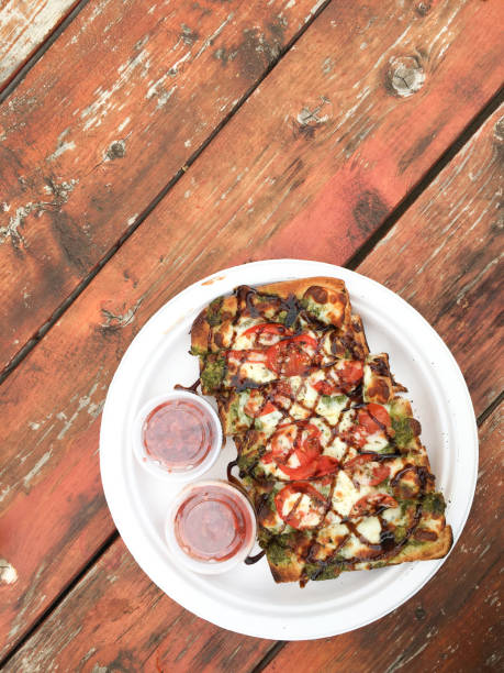 istock view from above of pizza breadsticks 1820883017