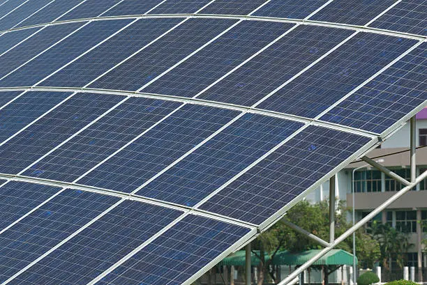 solar panels and renewable energy