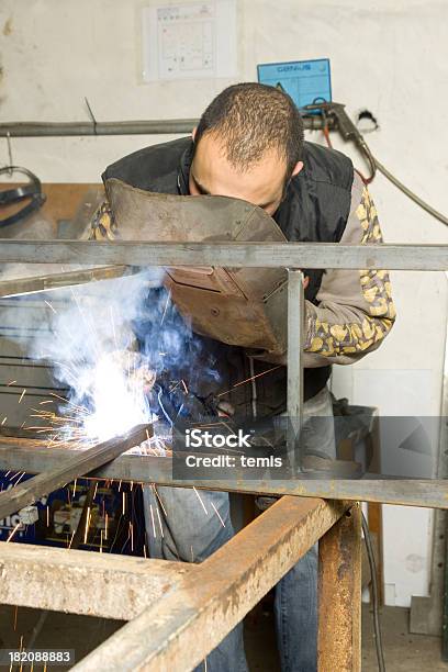 Ferro Metalworker Forgiatura - Fotografie stock e altre immagini di Acciaieria - Acciaieria, Acciaio, Attrezzatura