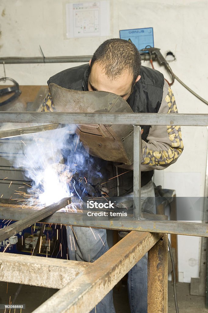 metalworker 단조물 다리미 - 로열티 프리 강철 스톡 사진