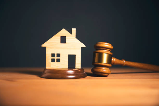 istock Judge auction and real estate concept 1820889947