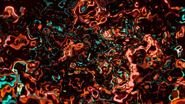 Bright neon glitter in animation. Motion . Red and blue background with a glow that shimmers and glows. High quality 4k footage