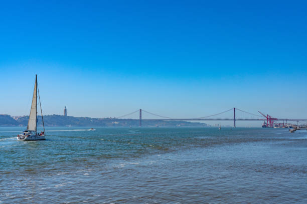 istock April 25th Bridge and Tagus river around Commerce Square, Lisbon, Portugal 1820913548
