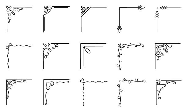 ilustrații de stoc cu web - colţ