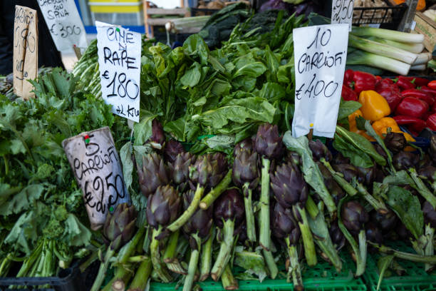 istock Grocery market in Genoa, Italy 1821032910