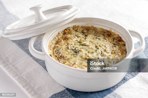 Spinach Artichoke Dip Stock Photo - Download Image Now - Artichoke, Dipping Sauce, Spinach