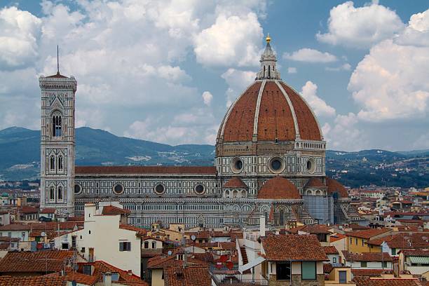 Florence Cathedral stock photo