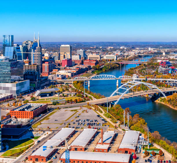istock Nashville Cityscape Aerial 1821181756