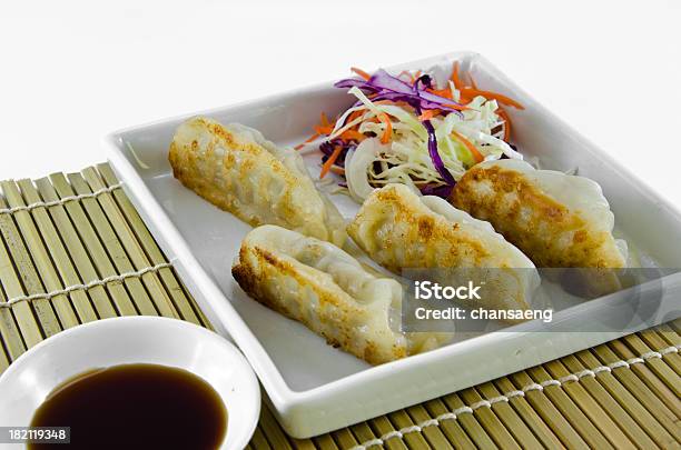 Gebratener Gyoza Stockfoto und mehr Bilder von Asien - Asien, Chinesische Küche, Chinesischer Kloß