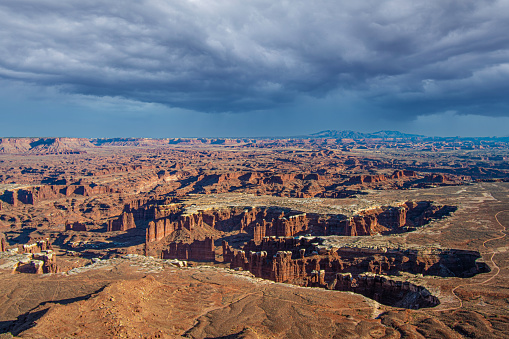 Rain in the Desert, Canyonlands National Park