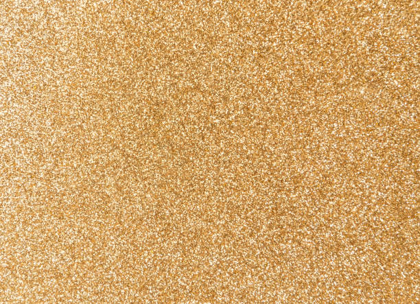 istock Golden glitter texture background with sequins and sparkles 1821278989