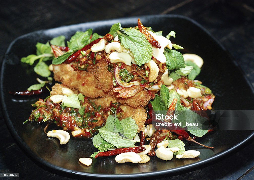 Salade épicée de poisson - Photo de Aliment libre de droits