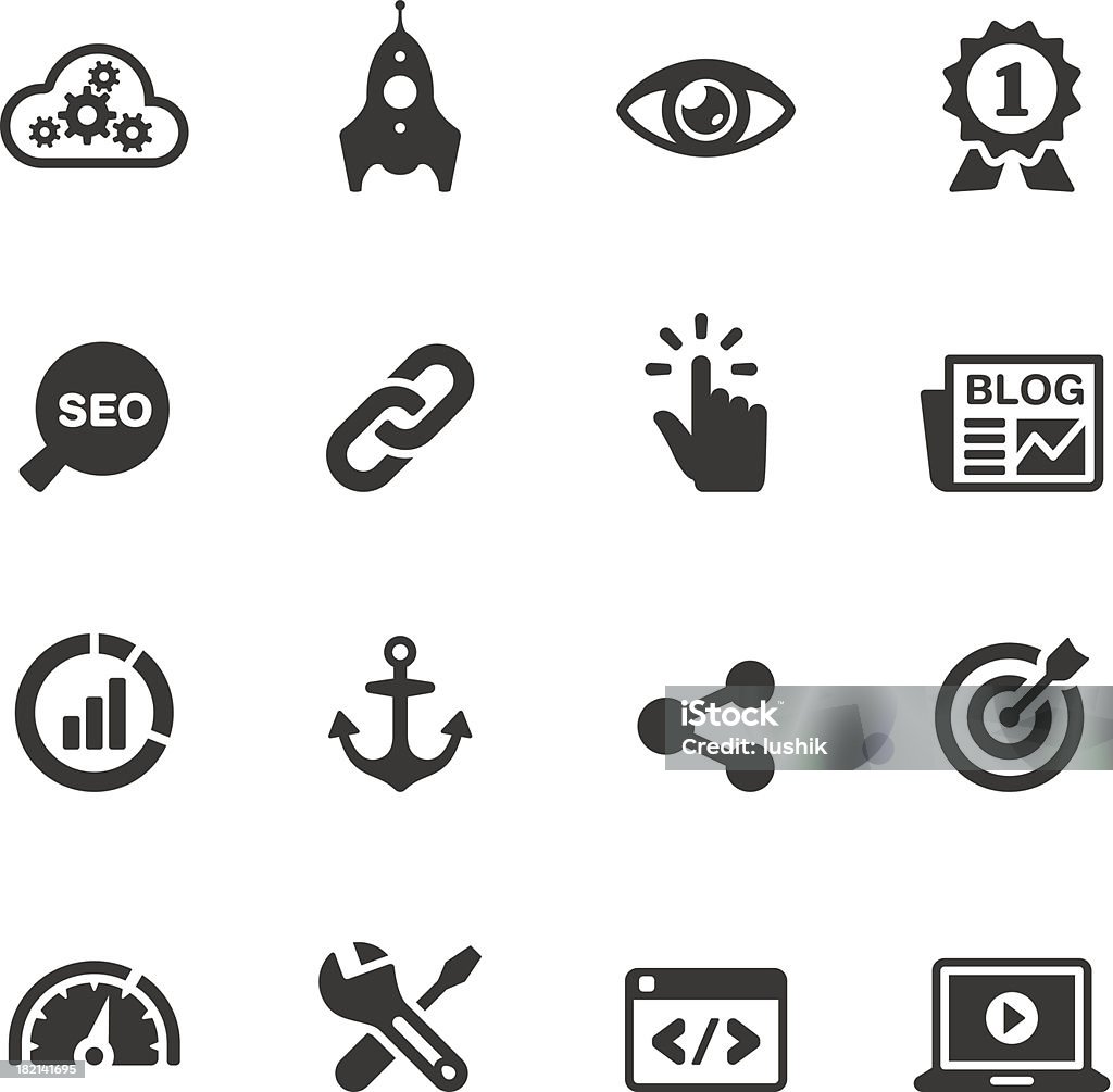 Soulico - Internet Marketing vector icons Soulico collection - Internet Marketing icons. Hyperlink stock vector