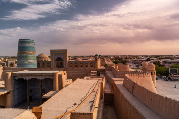 istock West gate, father gate, ichon qala, Khiva, Uzbekistan 1821428563