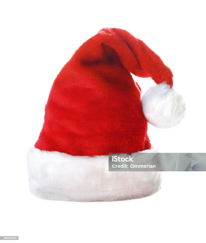 白のクリスマス帽子 - 聖人のロイヤリティフリーストックフォト