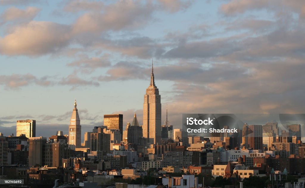 Empire State Building, au crépuscule - Photo de Architecture libre de droits