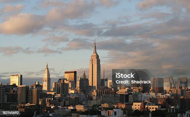 Empire State Budynku W Zmierzch - zdjęcia stockowe i więcej obrazów Architektura - Architektura, Bez ludzi, Budynek Empire State