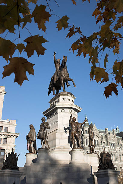 istock Washington Statue - Capitol Grounds  Richmond VA 182145791