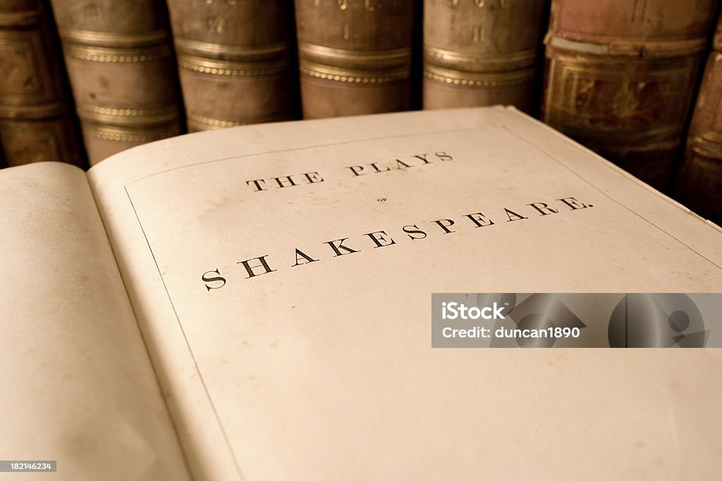 Toca de Shakespeare - Royalty-free William Shakespeare Foto de stock