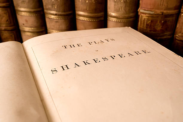 toca de shakespeare - william shakespeare - fotografias e filmes do acervo