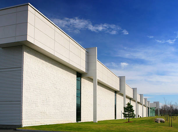 istock Large Manufacturing Plant Exterior 182146274