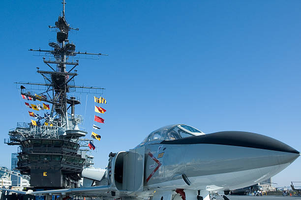 F-4S Phantom II US Navy Aircraft aboard the USS Midway
