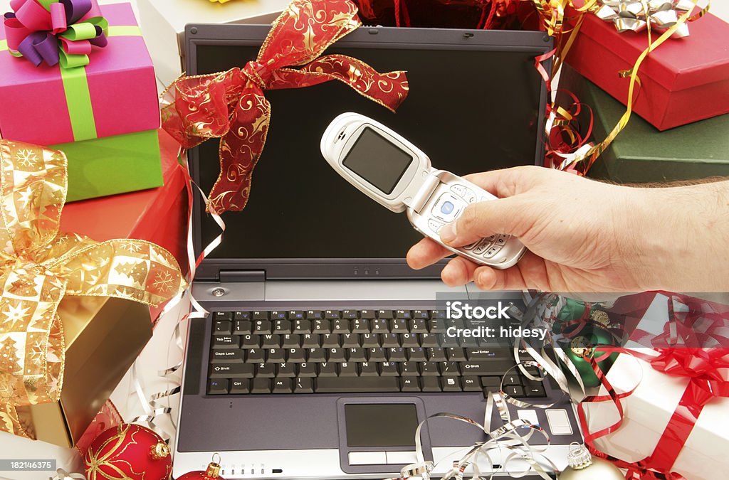 Weihnachten-Kommunikation - Lizenzfrei Allgemein Stock-Foto