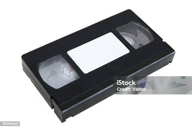 Vhs Tape 3 Stock Photo - Download Image Now - Videocassette, VCR, Black Color