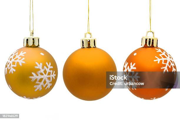 Kugeln Stockfoto und mehr Bilder von Orange - Farbe - Orange - Farbe, Christbaumkugel, Weihnachten
