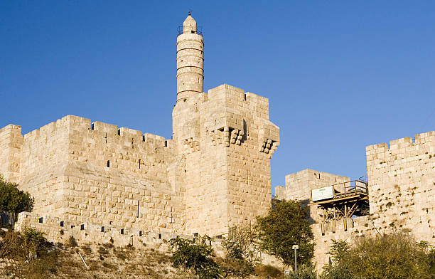 torre de david - jerusalem judaism david tower - fotografias e filmes do acervo