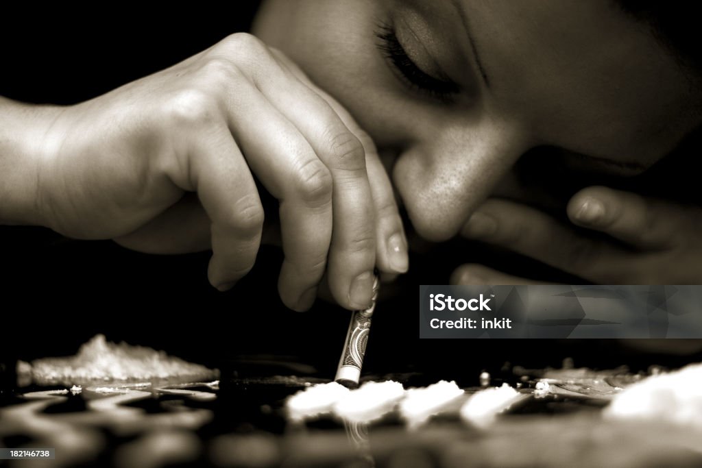 Adicción II - Foto de stock de Cocaína libre de derechos