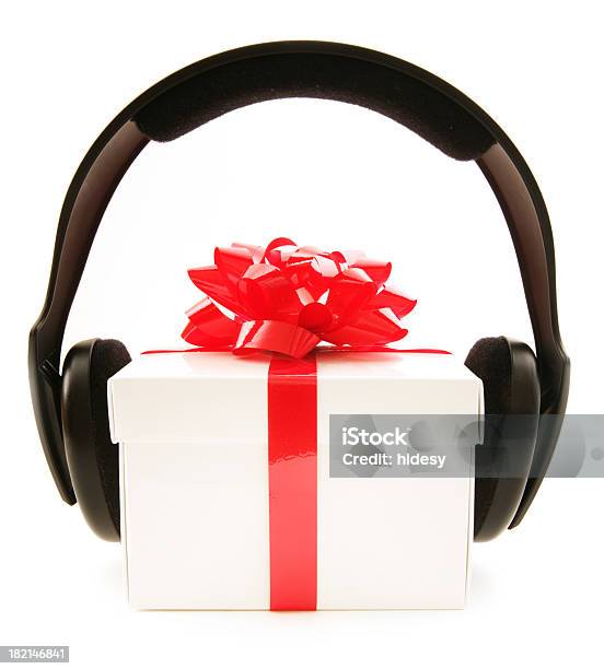 Music Gifts Stock Photo - Download Image Now - Gift, Headphones, Music