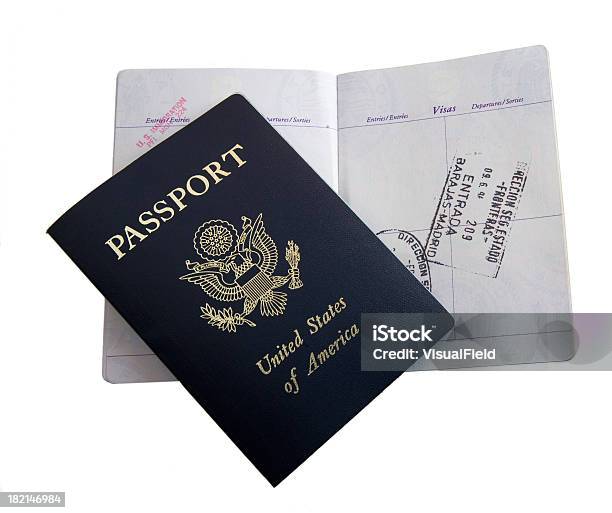 Нам Паспорта — стоковые фотографии и другие картинки Паспорт - Паспорт, США, Открытый