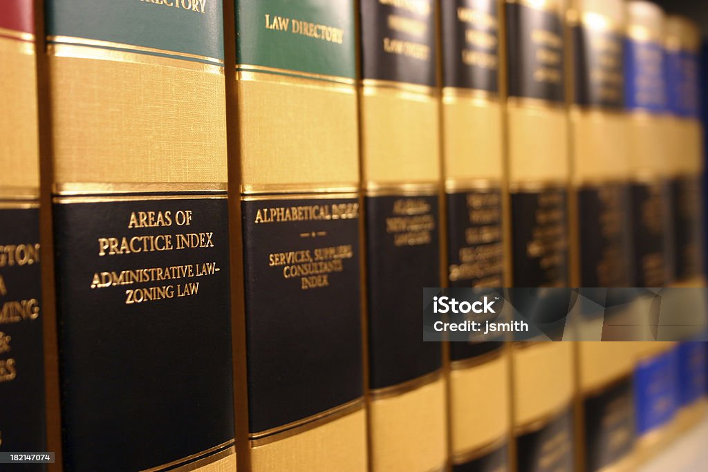 Legal de libros - Foto de stock de Derecho libre de derechos