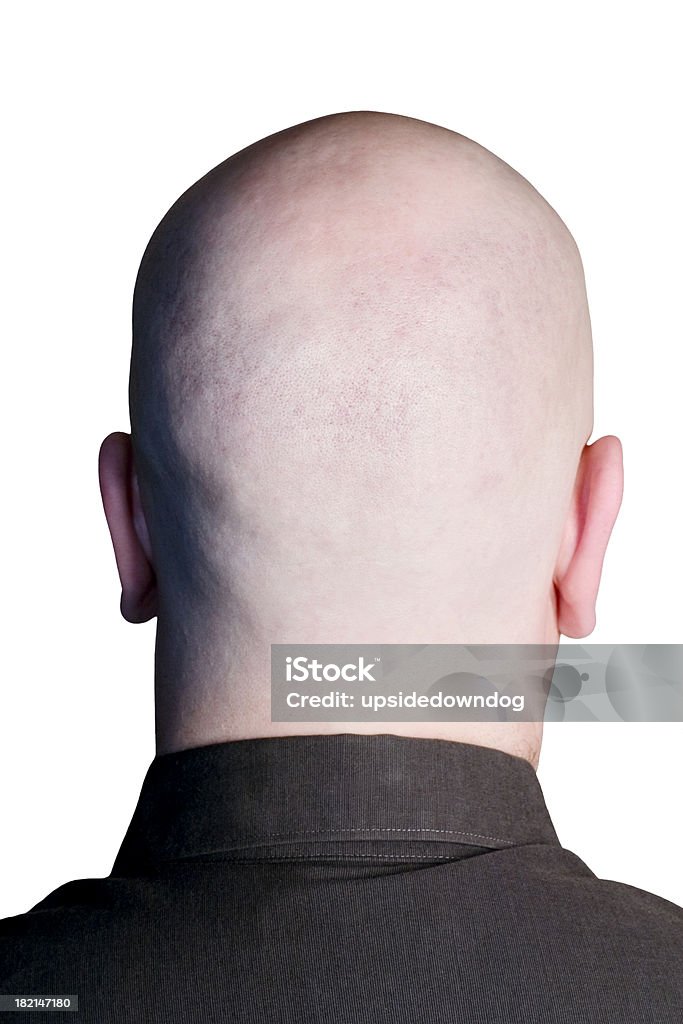 Leere Kopf auf Weiß - Lizenzfrei Erwachsene Person Stock-Foto