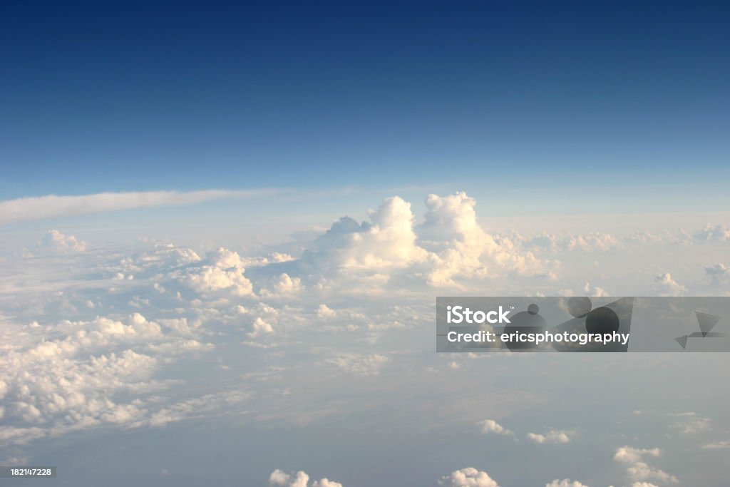 Wolken von oben - Lizenzfrei Cumulus Stock-Foto