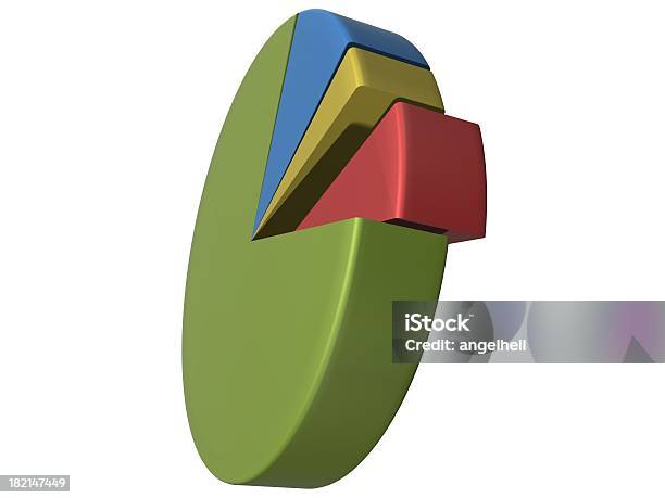 Foto de Gráfico Circular e mais fotos de stock de Tridimensional - Tridimensional, Diagrama, Infográfico