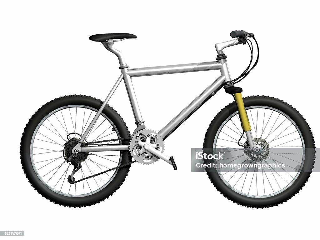 Mountain Bike - Foto de stock de Alumínio royalty-free