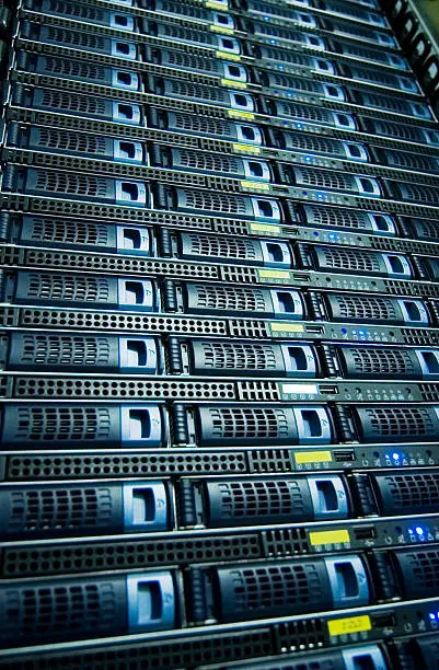 Photo of Server racks