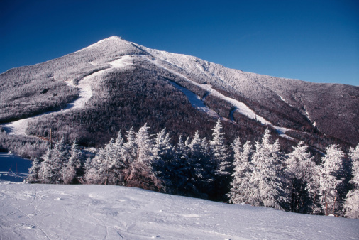 Whiteface mountain in the Adirondacks (NY).35mm slide scan."New York Adirondacks" series: