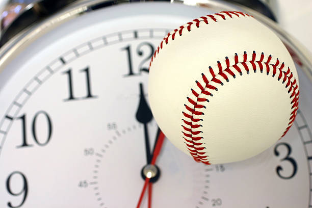 Baseball Time stock photo