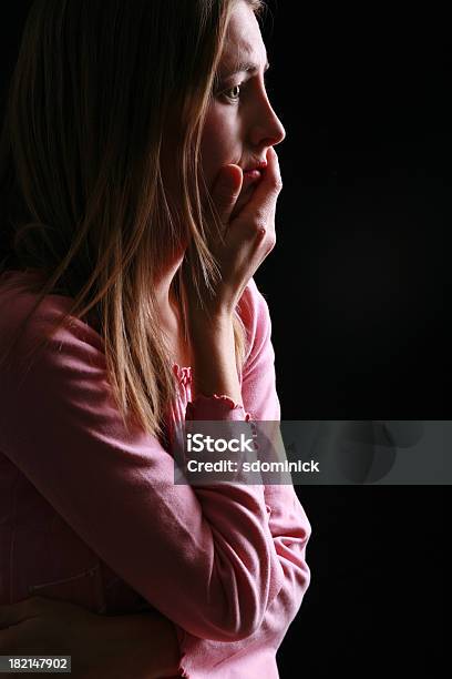 Worry Stock Photo - Download Image Now - Adult, Attitude, Cheek